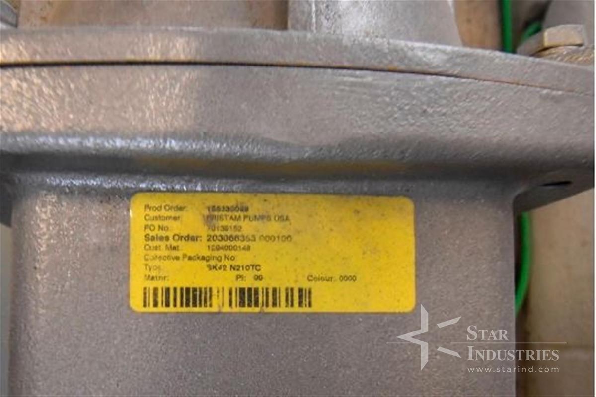 Used Baldor Motor 10HP Fristaam Pump