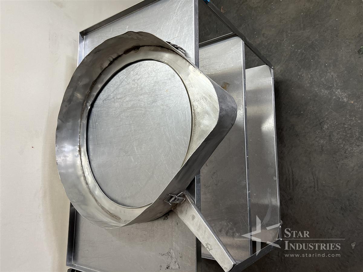 Used Metal Cover w/Hole