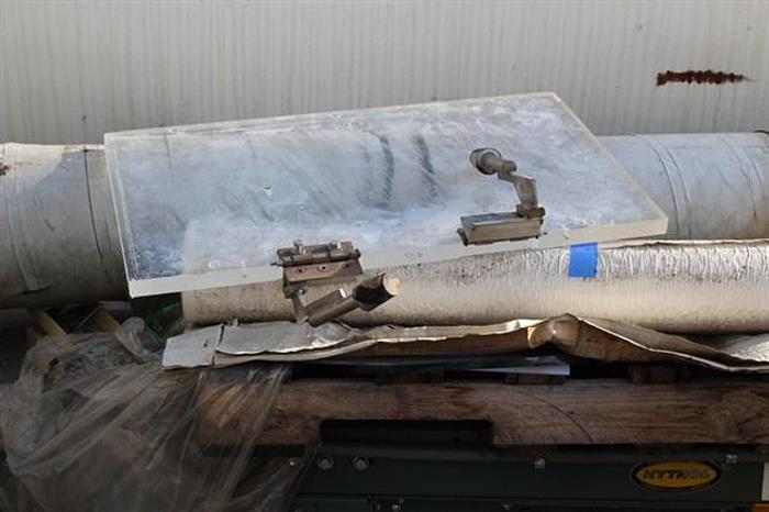 Used Vacuum Hopper, 52" diam x 40" straight x 24" tall cone