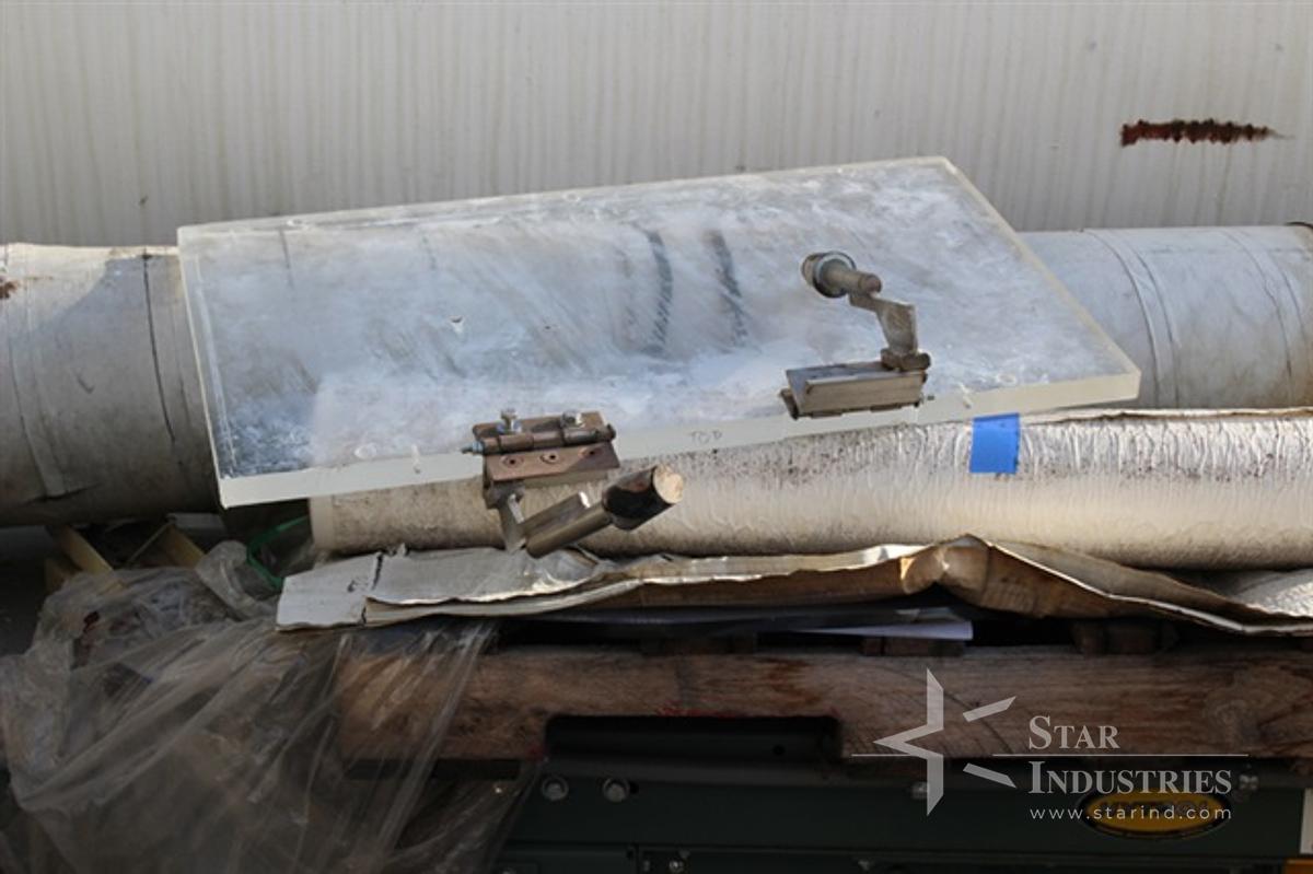Used Vacuum Hopper, 52" diam x 40" straight x 24" tall cone