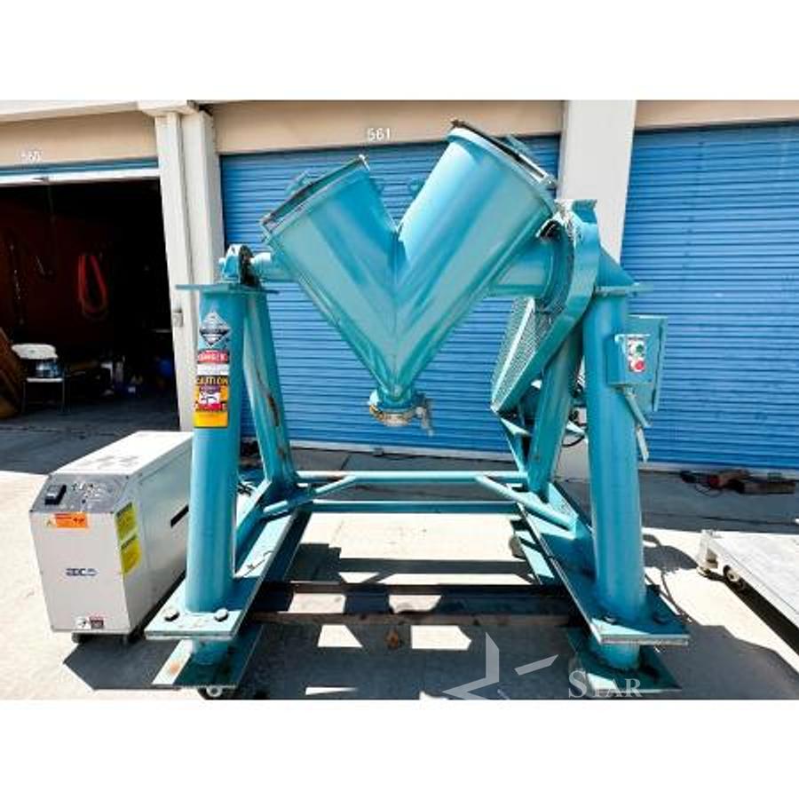Used Patterson-Kelley 3 c.v. V-blender