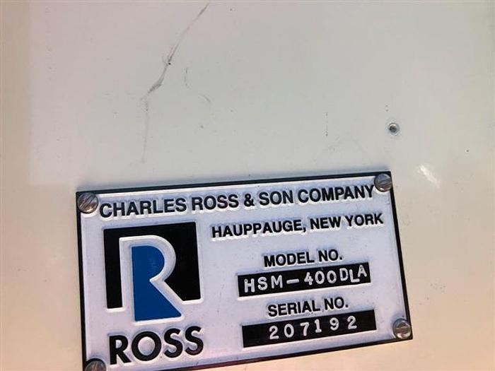 Used Ross HSM-400DLA 1 h.p. Homogenizer