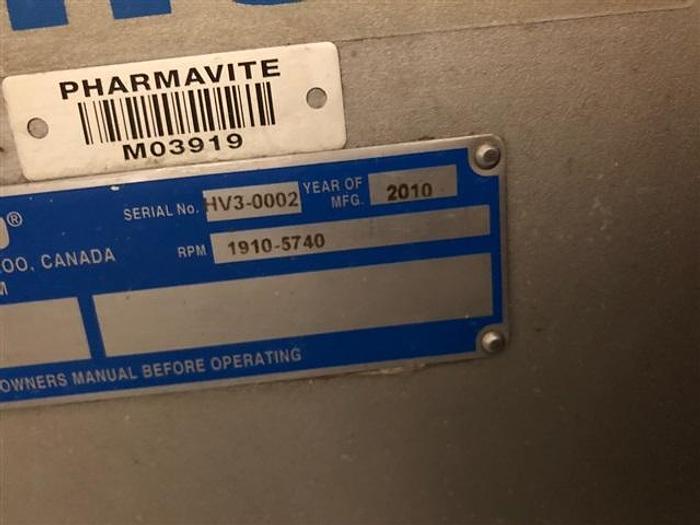 Used Quadro Y-tron Model HV3 60 HP Homogenizer