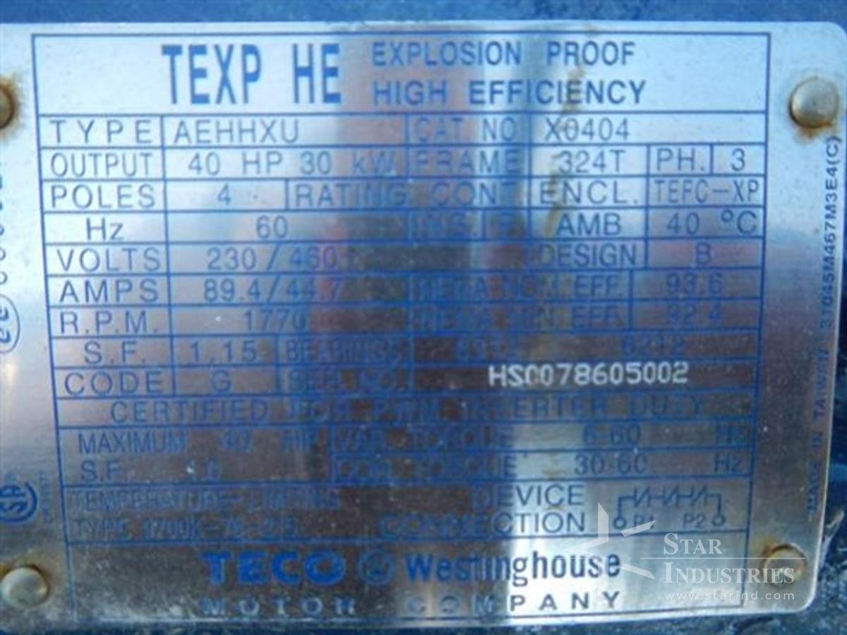 Used 40 HP Hycomp Air Compressor