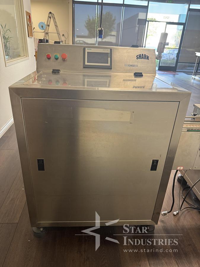 Used Shark Inline Bottle Packaging Line