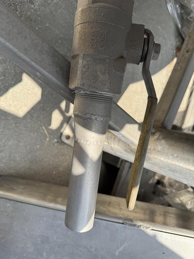 Used 300 gallon Mueller Jacketed Tank w/ Mixer