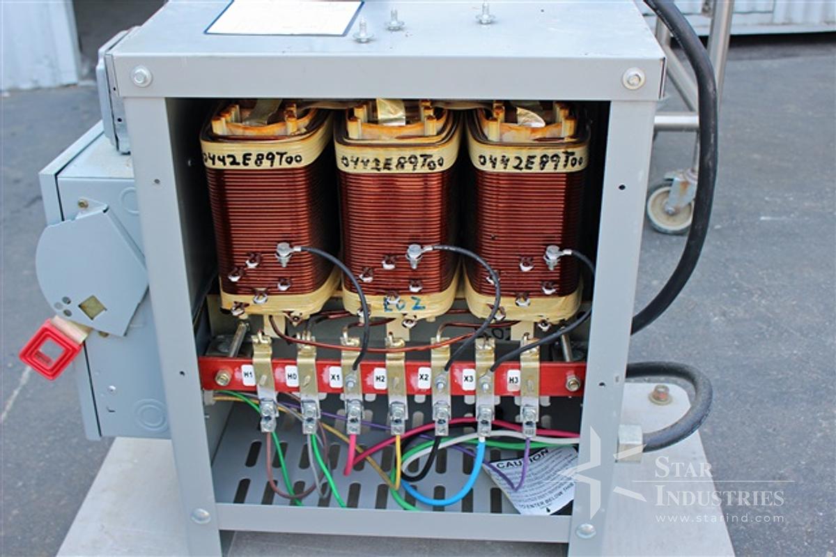 Used HEVI-DUTY 15 KVA 230D, 400Y/231 Shielded General Purpose Transformer