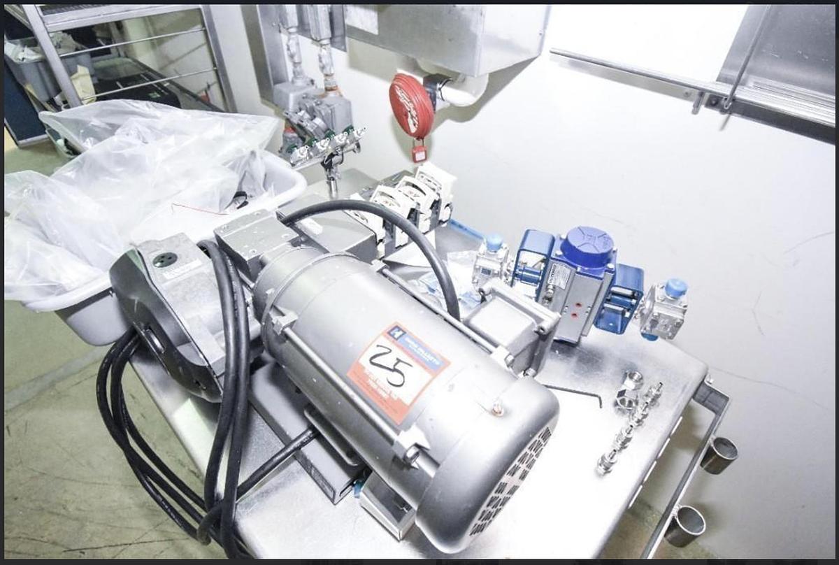 Used Vector Freund Flo Coater System FL-3N-120 Fluid Bed Dryer