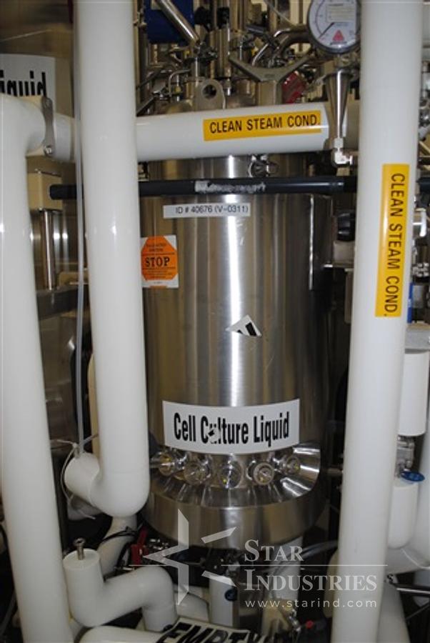 Used 50 Liter Stainless Steel Allegheny Bradford Receiver