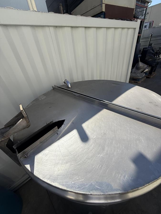 Used Tank, DCI 466 Gallon Stainless Steel Tank