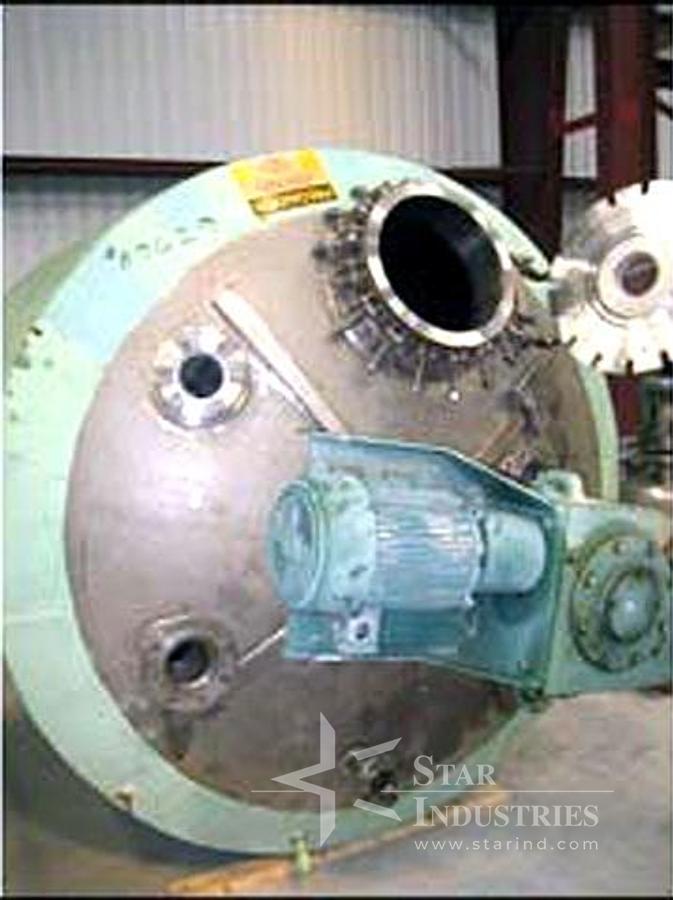 Used 1000 gallon Hicks & Sons s.s. Reactor