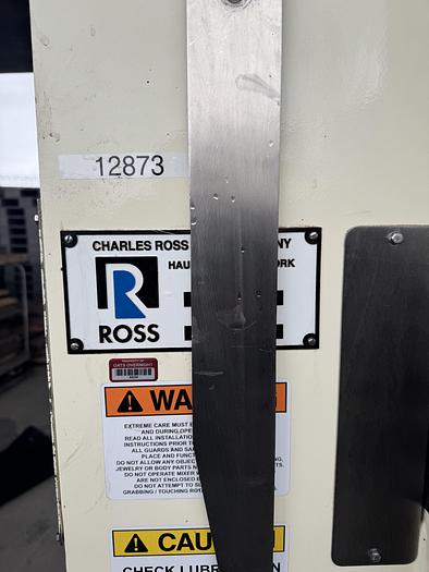 Used Ross 36 c.f. s.s. Ribbon Blender, Model RB42B-36