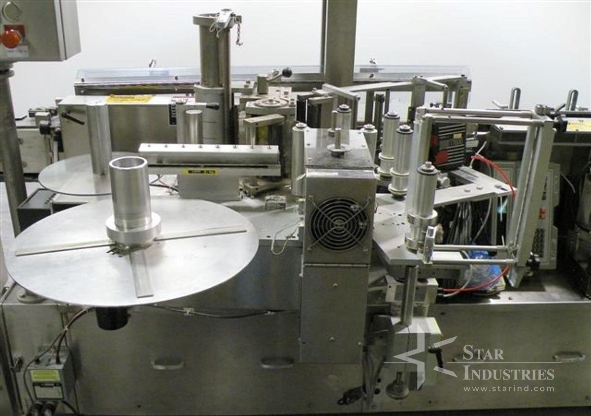 Used New Jersey Wrap-Around Labeler, Model 304R-879