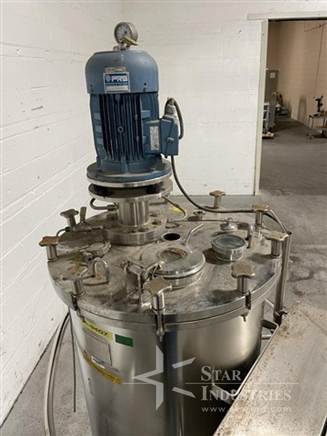 Used 52 gallon S.s. Packo Mix Tank w/ Agitator