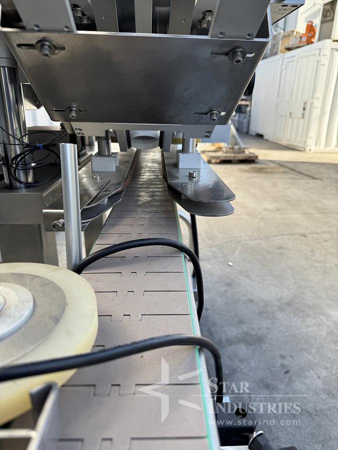 Used CVC 8-spindle Capper w/ Elevator & Conveyor