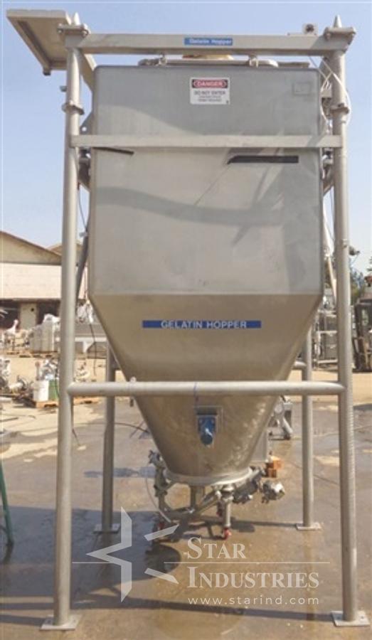 Used Stainless Steel Bulk Bag Unloading System