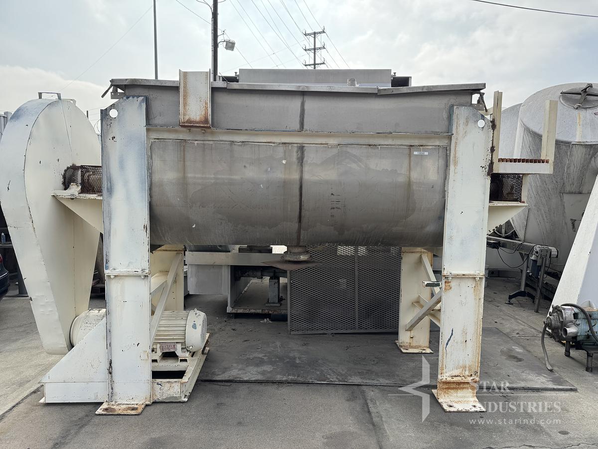 Used Used approximately 65 c.f. S.S. Aaron Paddle Mixer