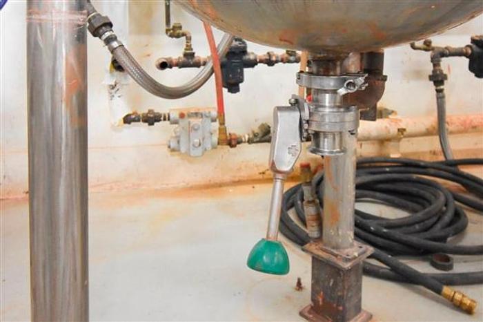 Used Hamilton 20 gallon stainless steel jacketed kettle