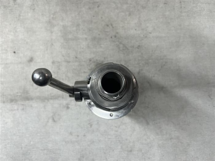 Used Stainless Steel Shut-Off Ball Valve