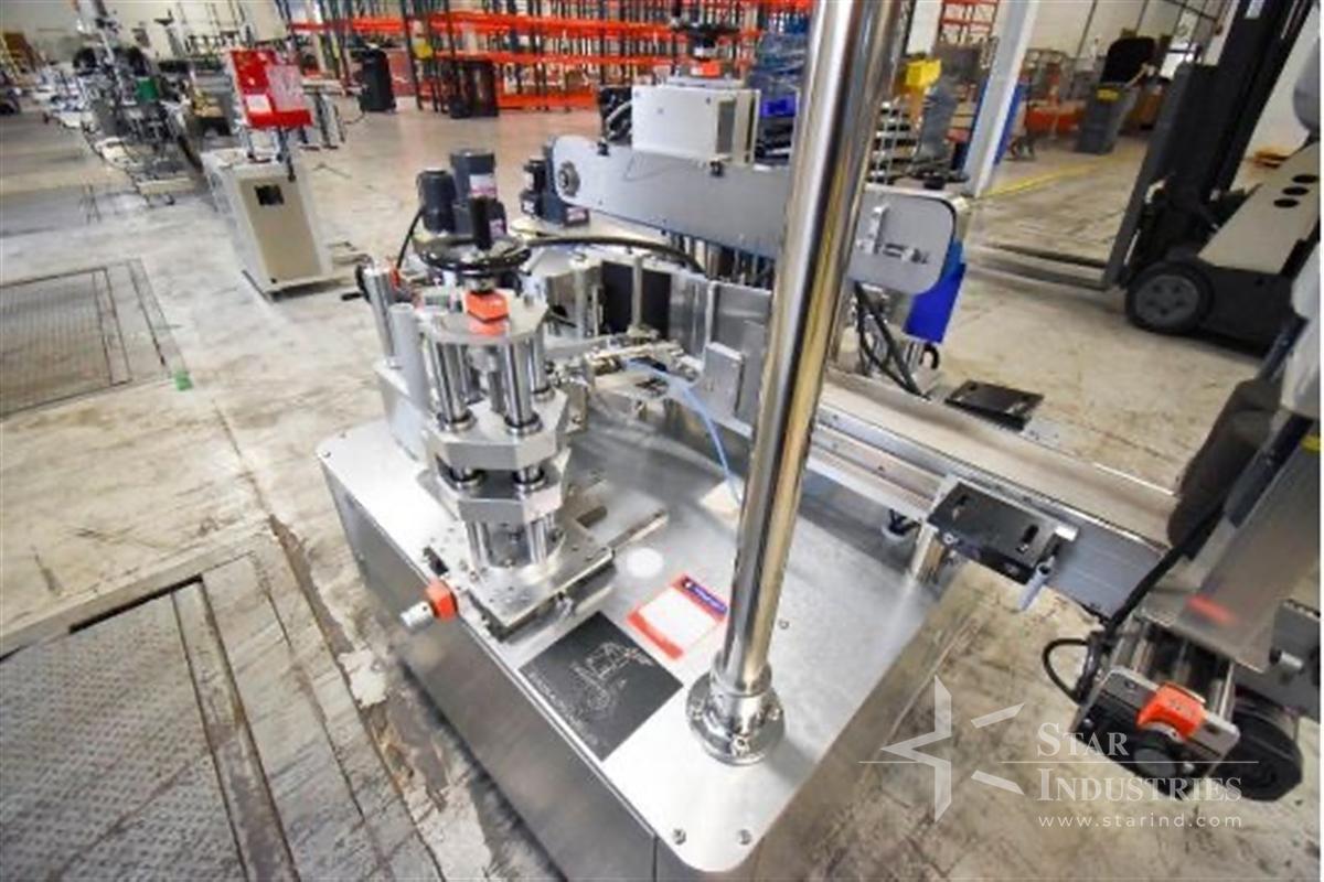 Used Sun Jin Sm Auto Labeler M/C SJC-3217