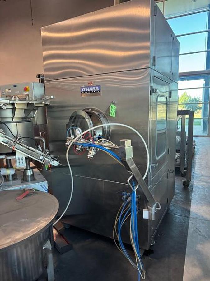 Used O'Hara Coating pan w/Spray Bar