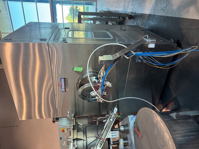 Used O'Hara Coating pan w/Spray Bar