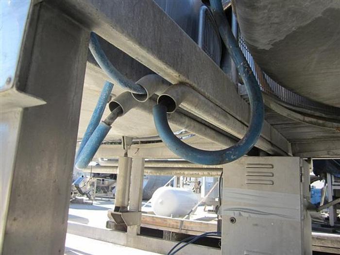 Used Twin 750 gallon jacketed Tanks on Mezzanine