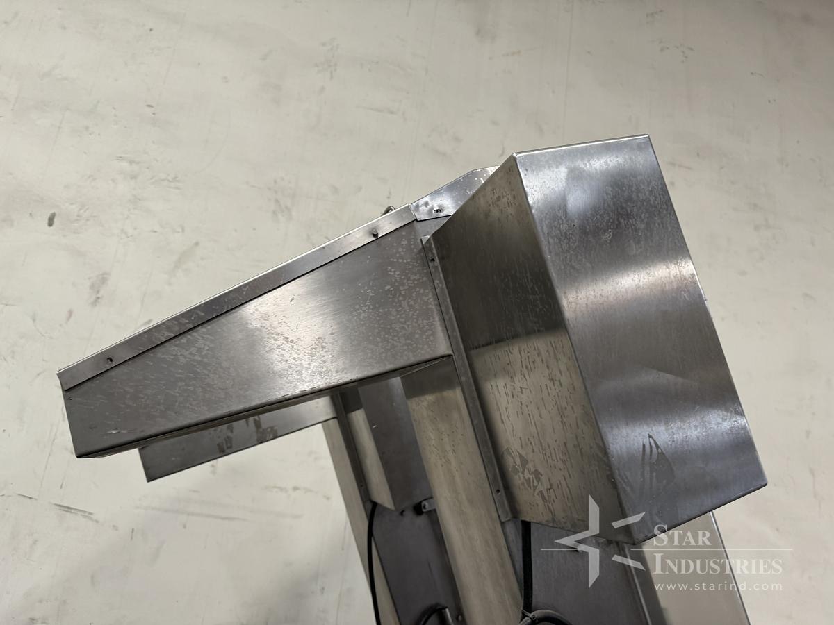 Used Pharma Pack Cleated Cap Elevator