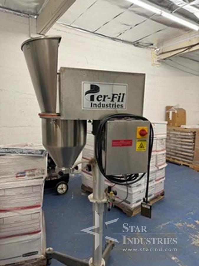Used Per-Fil Model MF Powder Filler