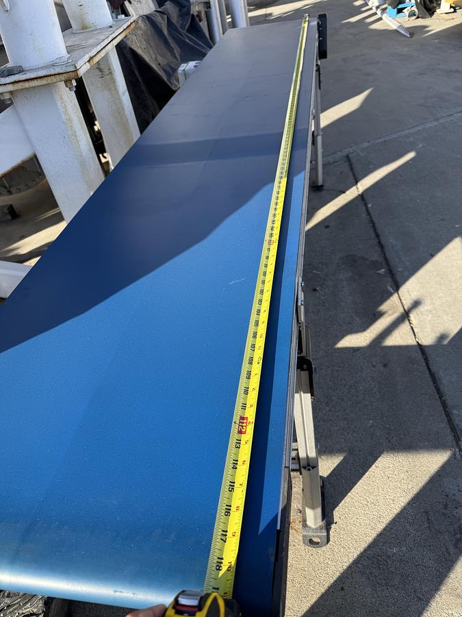 Used Conveyor, 21”x 10', belt conveyor, variable-speed