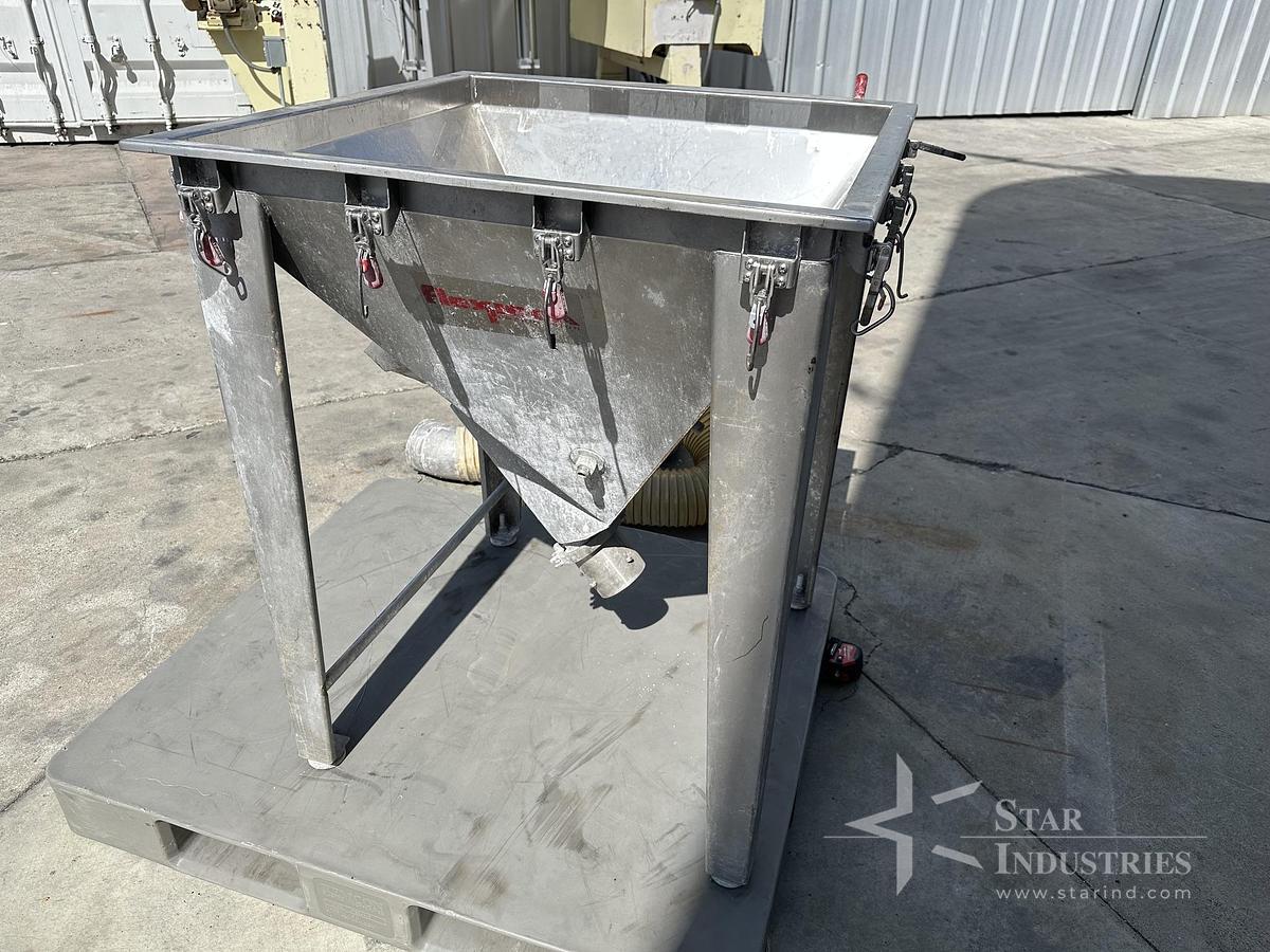 Used Flexicon s.s. Hopper