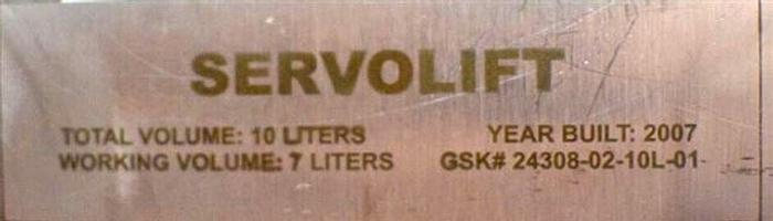 Used Servolift S.S. Desktop Bin Blender