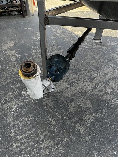 Used 250 Gallon Lee Single-motion Swept Jacketed Kettle