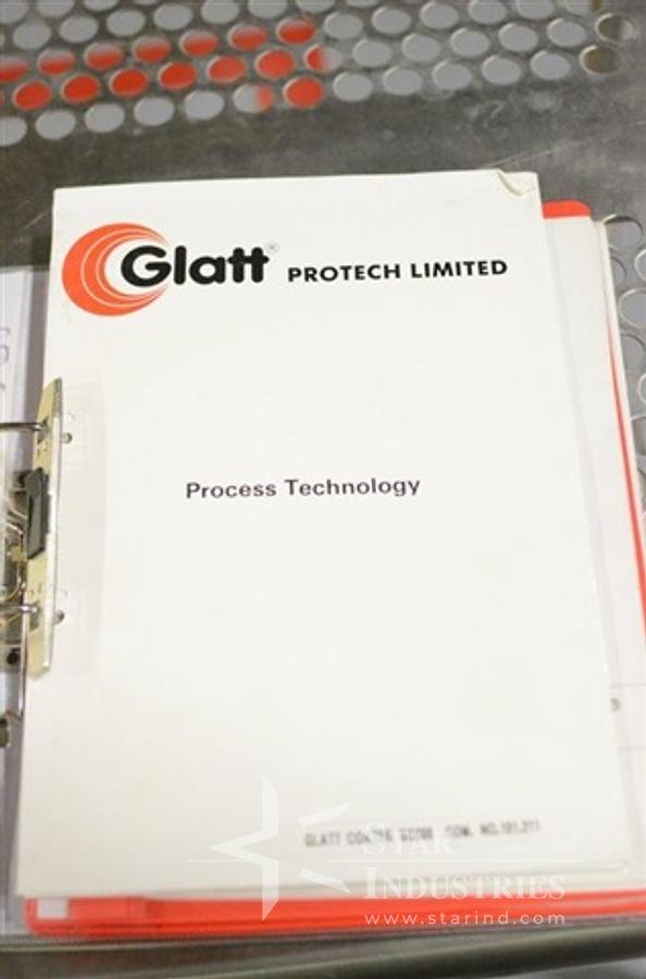 Used Glatt GPCG3 Fluid Bed Dryer