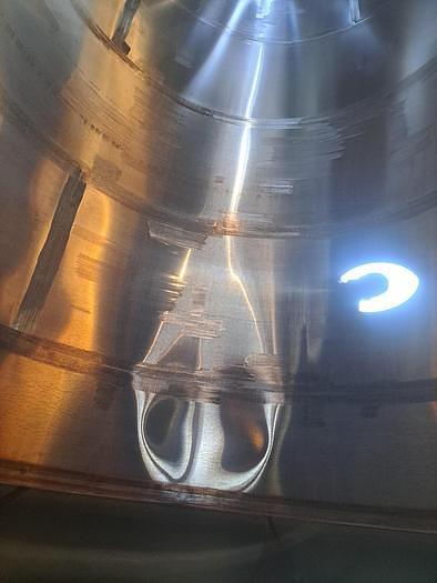 Used Tank, 10,000 Gallon, 316 Stainless Steel, 10' X 17'6" , Dish Bottom