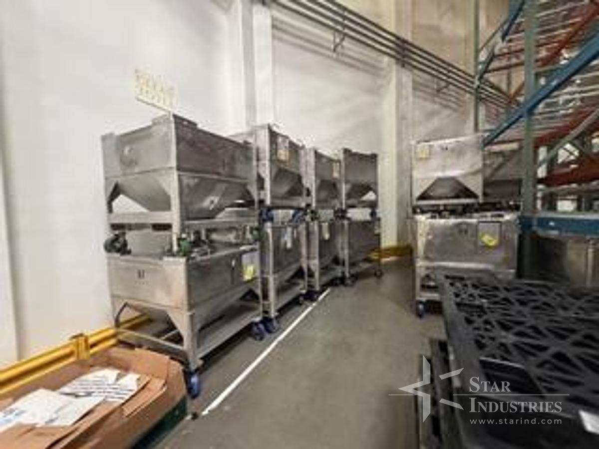Used Bin Blender with 13/ 12 cubic ft & 8/20 cubic ft bins