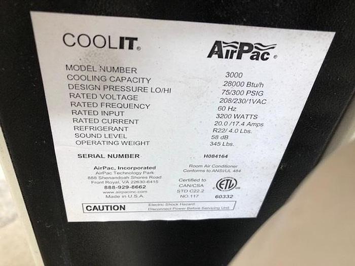 Used AirPac Cool It Model 3000 28,000 BTU Air Conditioner