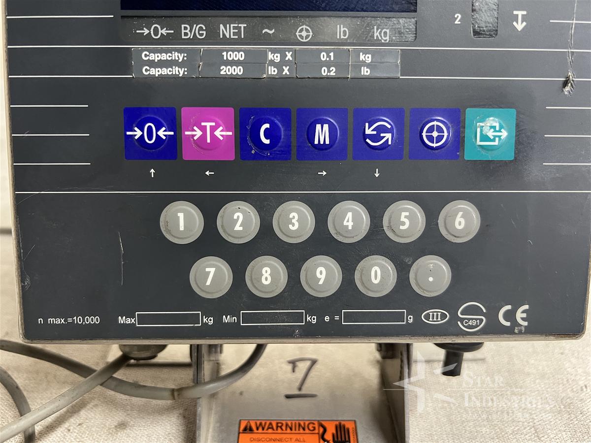 Used Mettler Toledo Control Panel for Scale
