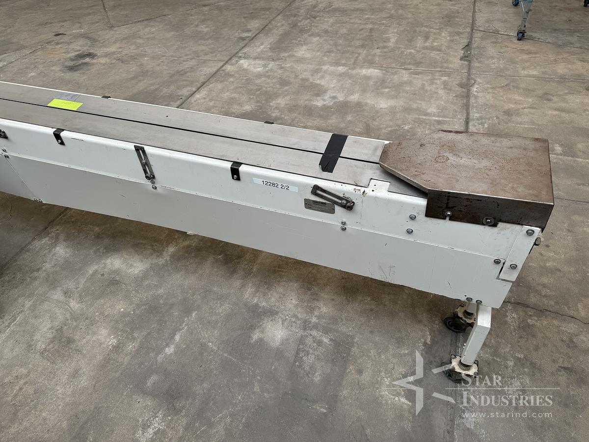 Used FMC Model WA-520 Flow-Wrapper w/ Conveyor