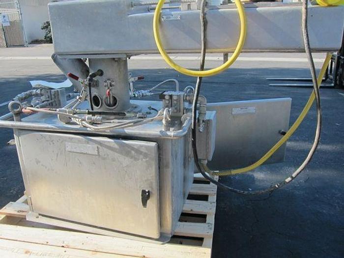 Used Bepex Schugi continuous mixer and agglomerator