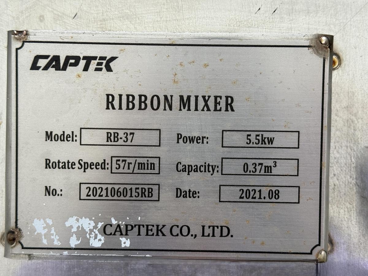 Used Stainless Steel Ribbon Blender RB-37