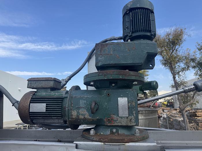 Used Kettle, 500-Gallon, Stainless Steel, Double Motion, Agitated, Lee