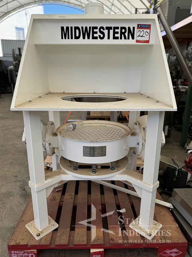 Used Midwestern 24" Sifter, Model MLP24C6-6
