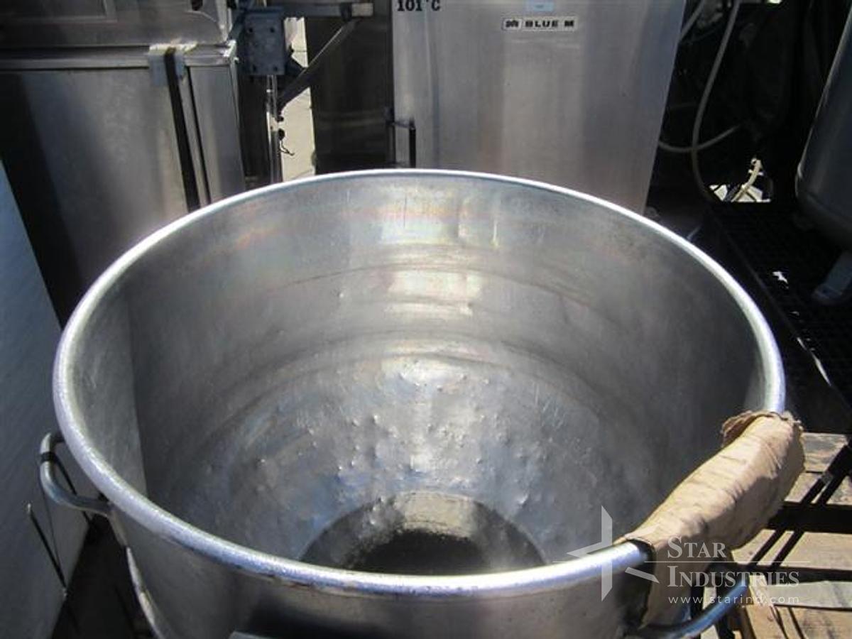 Used AMF 340 qt Mixer Bowls and Paddle