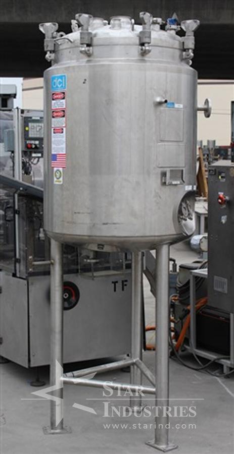 Used 310 liter DCI Jacketed Receiver, 316L