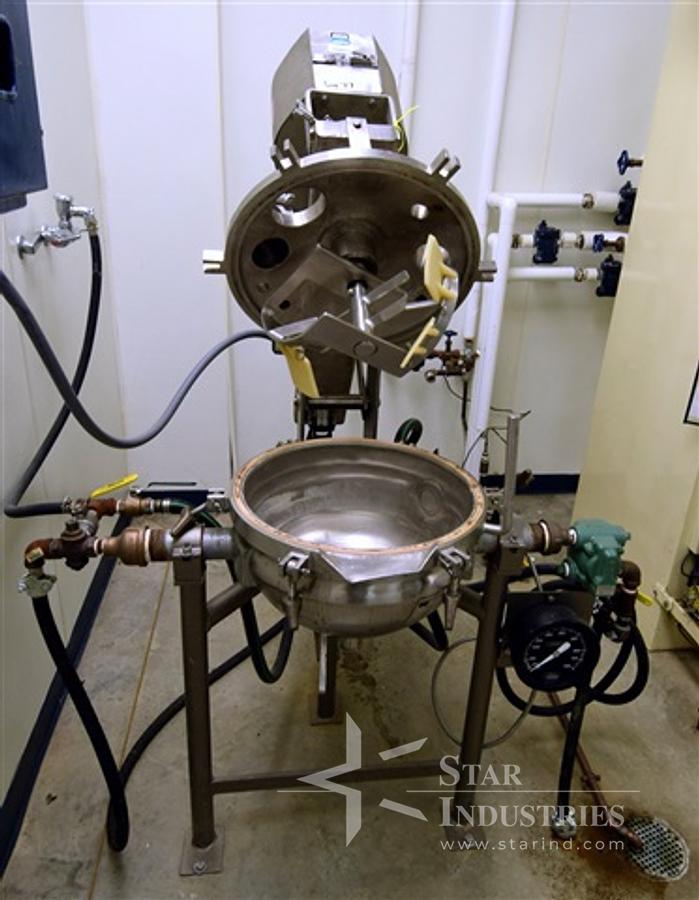 Used 5 gallon Lee Double-motion Reactor, Model 5CD9MT