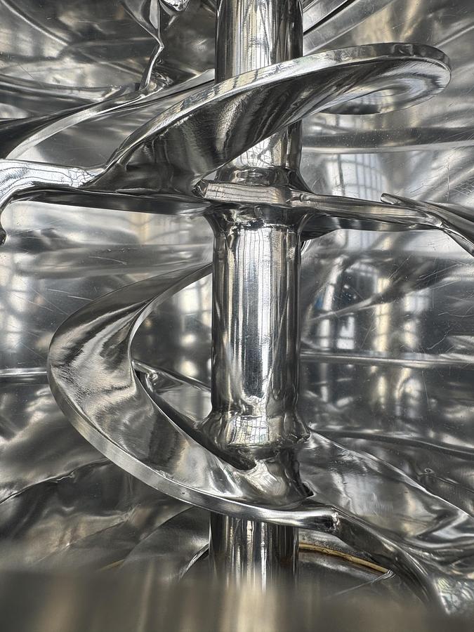 Used Stainless Steel 5 cu ft Ribbon Blender