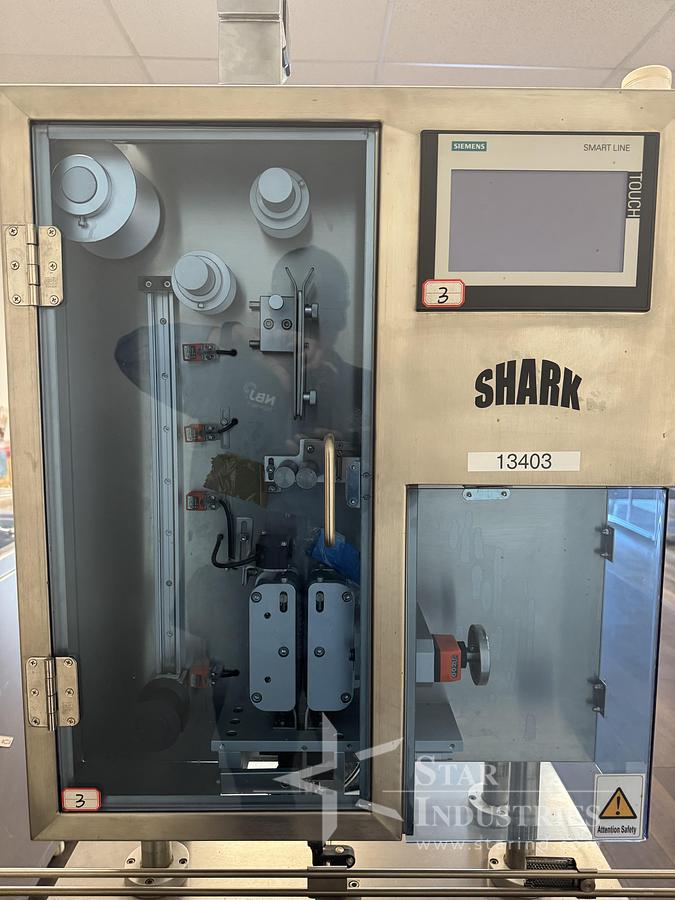 Used Shark Inline Bottle Packaging Line