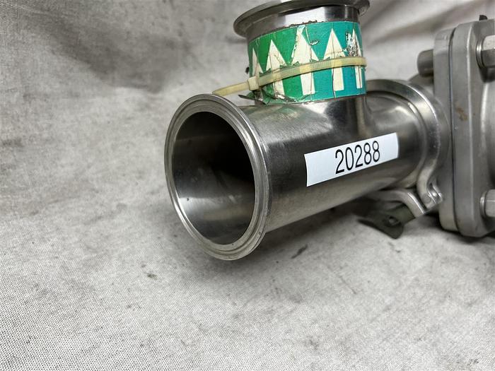 Used Stainless Steel Shut-Off Valve