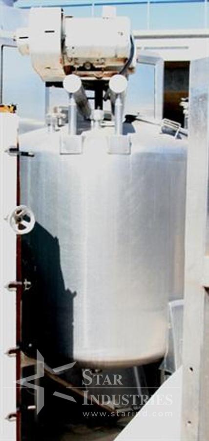 Used 300 gallon s.s. Dixie Tank w/ Mixer